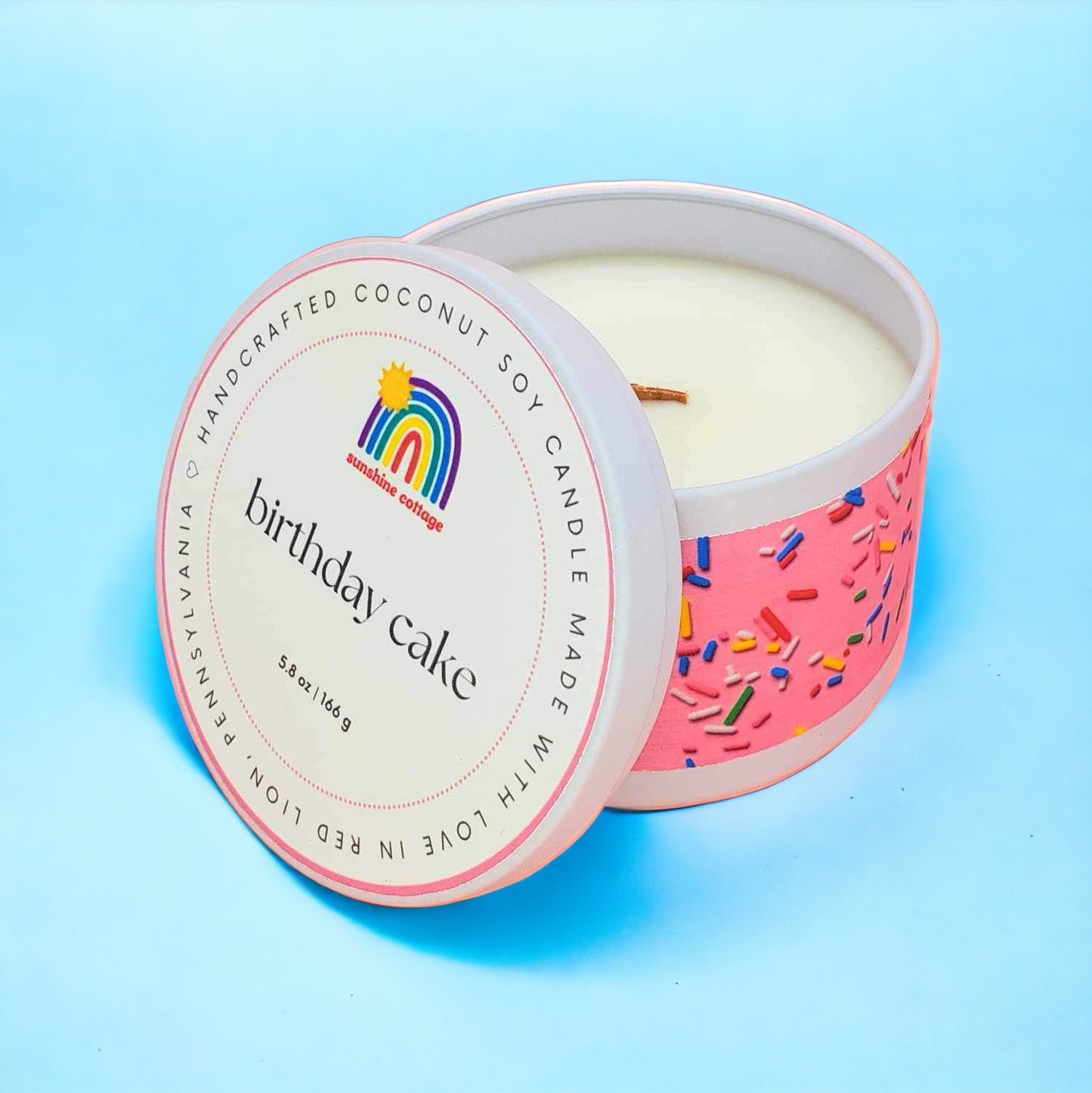 Birthday Cake 5.5 oz Candle