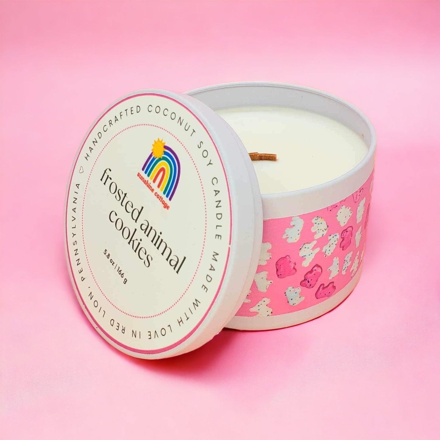 Frosted Animal Cookies 5.5 oz Candle