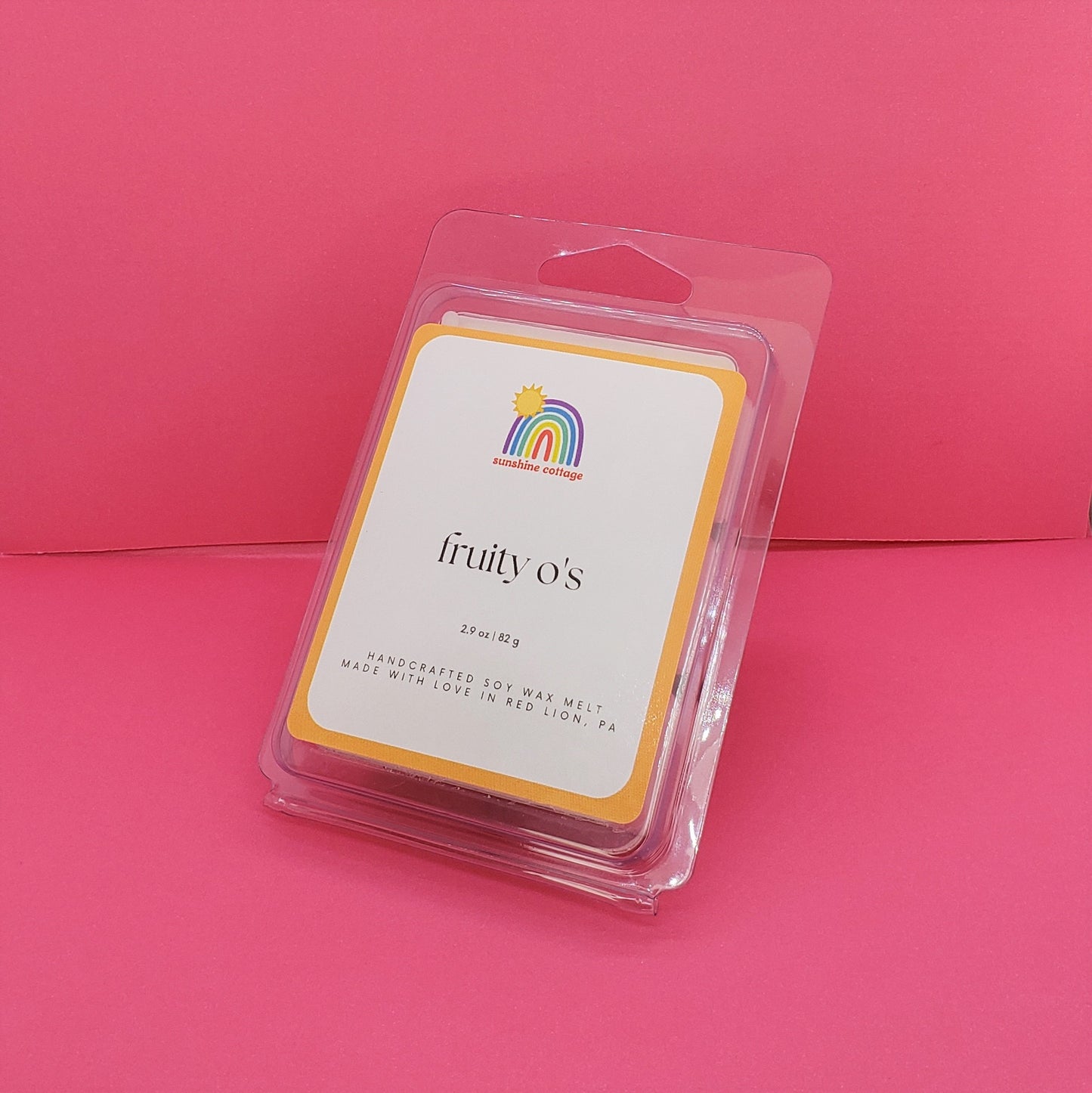 Fruity O's Wax Melt