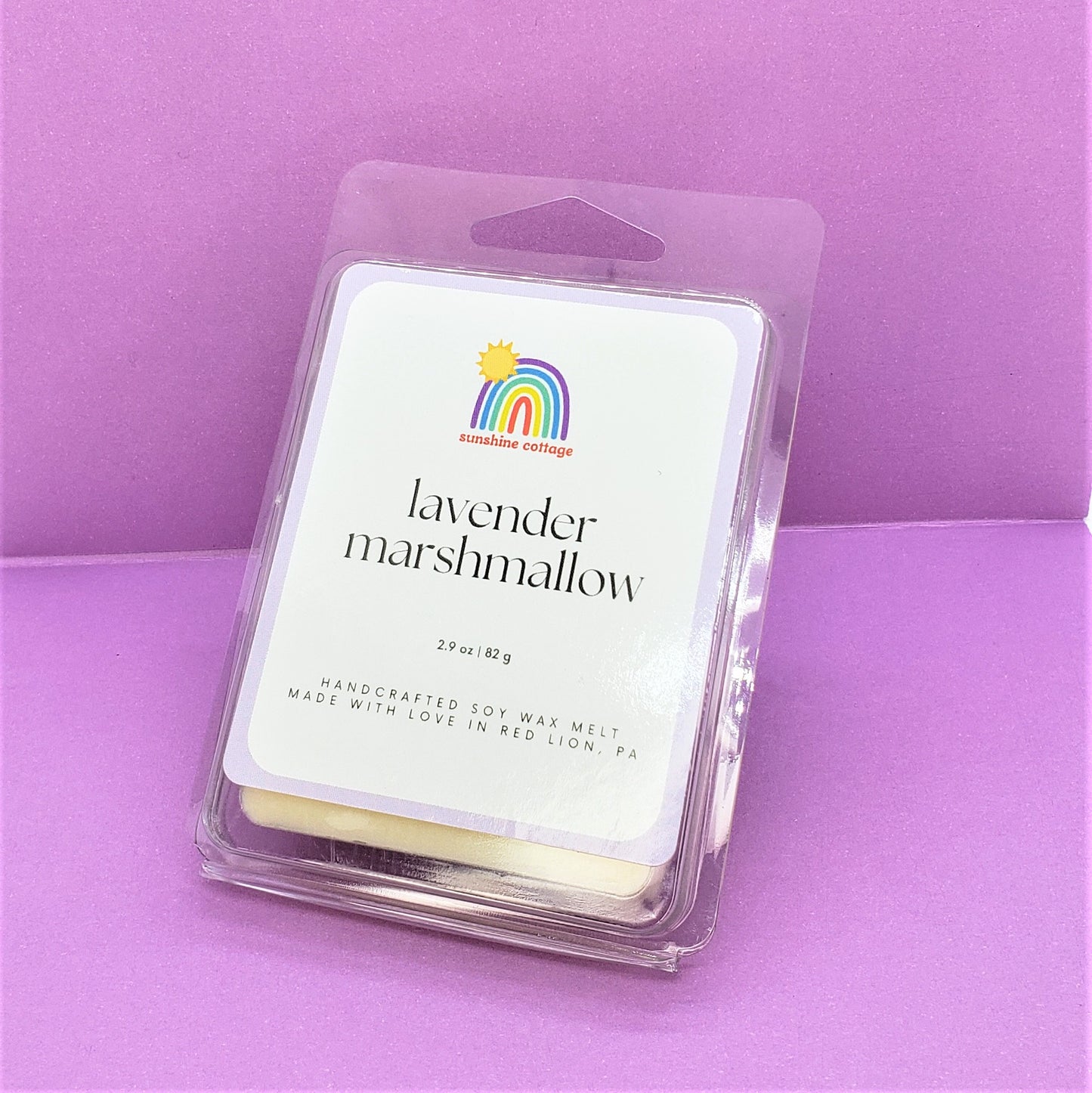Lavender Marshmallow Wax Melt